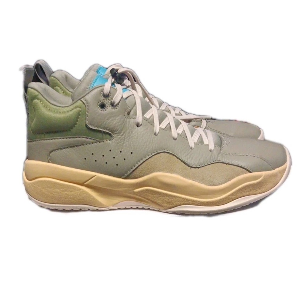 BrandBlack Olive and Tan High-Top Sneakers 10 New$299